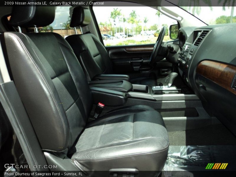 Galaxy Black Metallic / Charcoal 2009 Nissan Armada LE