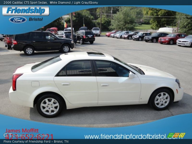 White Diamond / Light Gray/Ebony 2006 Cadillac CTS Sport Sedan