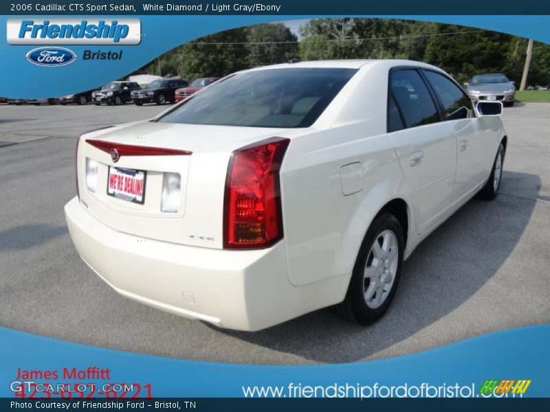 White Diamond / Light Gray/Ebony 2006 Cadillac CTS Sport Sedan