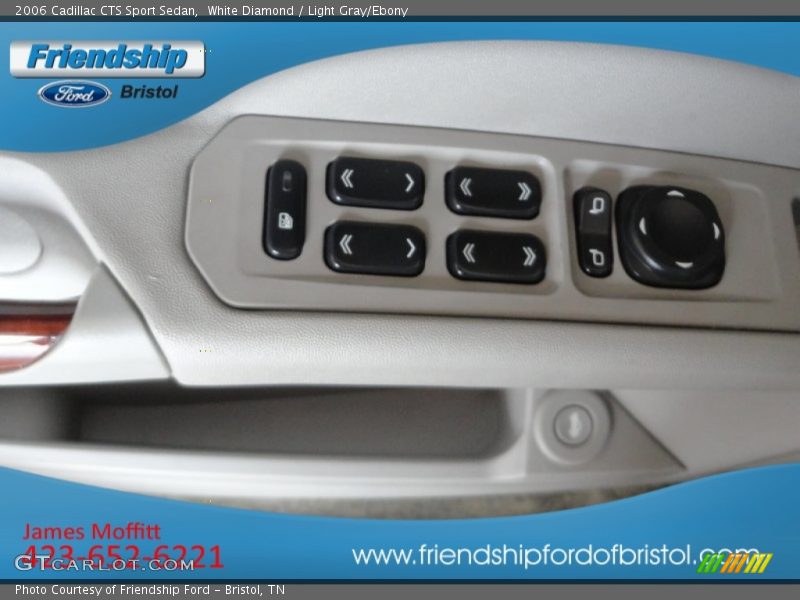 White Diamond / Light Gray/Ebony 2006 Cadillac CTS Sport Sedan