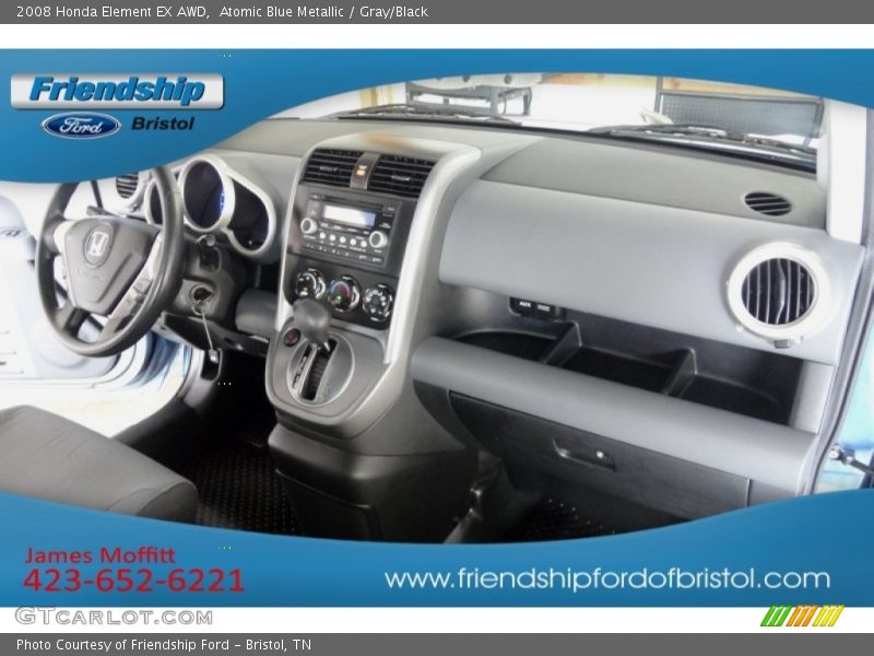 Atomic Blue Metallic / Gray/Black 2008 Honda Element EX AWD