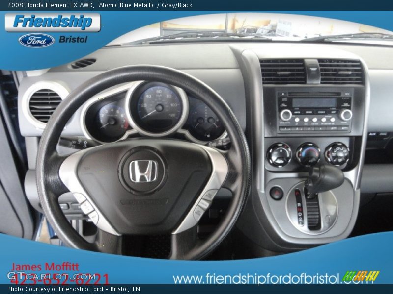 Atomic Blue Metallic / Gray/Black 2008 Honda Element EX AWD