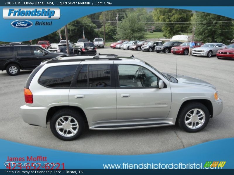 Liquid Silver Metallic / Light Gray 2006 GMC Envoy Denali 4x4