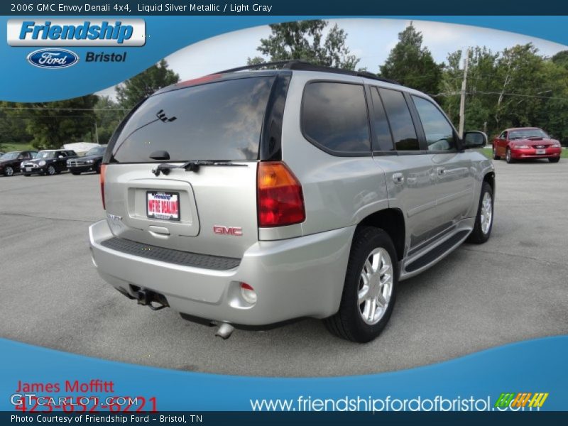 Liquid Silver Metallic / Light Gray 2006 GMC Envoy Denali 4x4