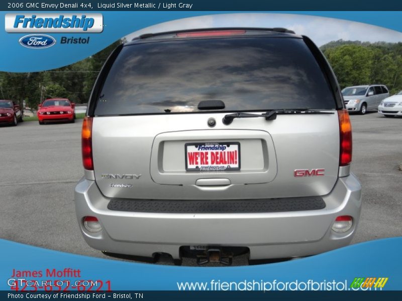 Liquid Silver Metallic / Light Gray 2006 GMC Envoy Denali 4x4