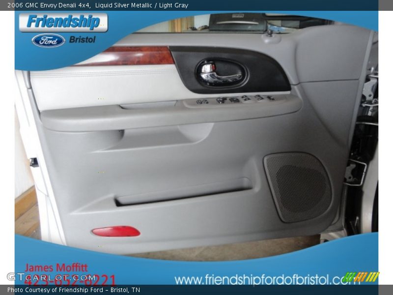 Liquid Silver Metallic / Light Gray 2006 GMC Envoy Denali 4x4