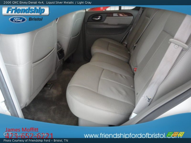 Liquid Silver Metallic / Light Gray 2006 GMC Envoy Denali 4x4