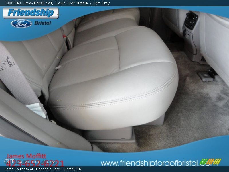 Liquid Silver Metallic / Light Gray 2006 GMC Envoy Denali 4x4