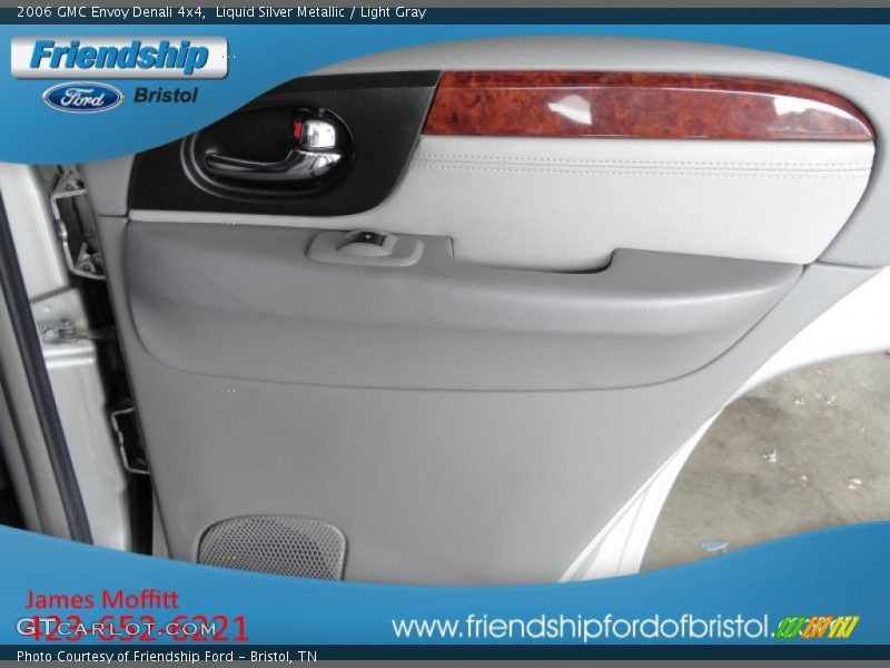 Liquid Silver Metallic / Light Gray 2006 GMC Envoy Denali 4x4