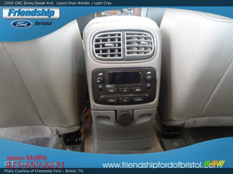 Liquid Silver Metallic / Light Gray 2006 GMC Envoy Denali 4x4