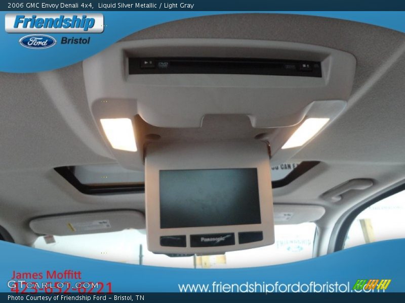 Liquid Silver Metallic / Light Gray 2006 GMC Envoy Denali 4x4