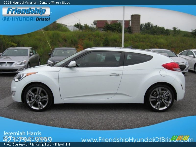 Century White / Black 2013 Hyundai Veloster