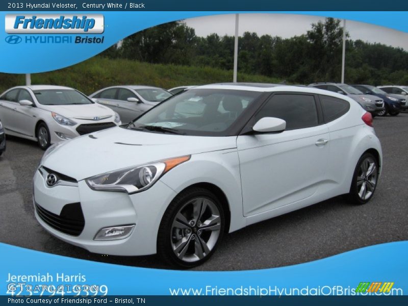 Century White / Black 2013 Hyundai Veloster