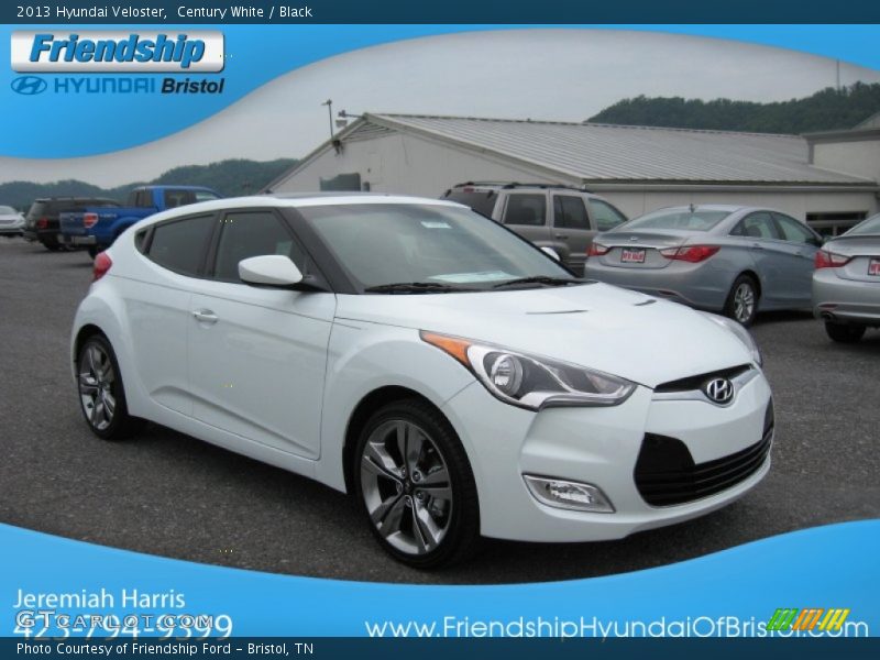 Century White / Black 2013 Hyundai Veloster