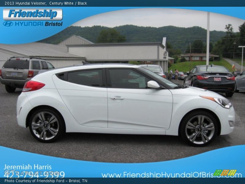 Century White / Black 2013 Hyundai Veloster