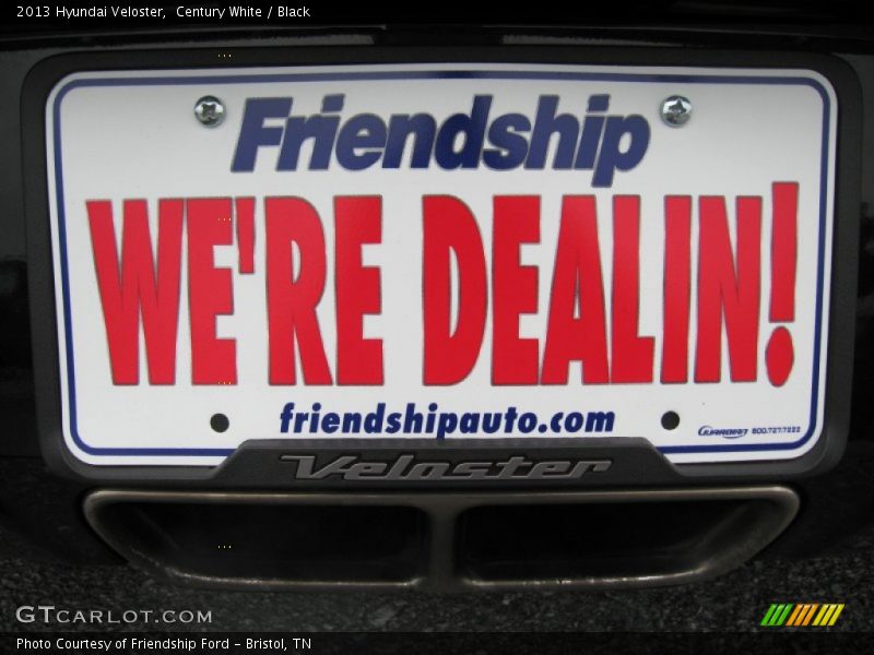 Century White / Black 2013 Hyundai Veloster