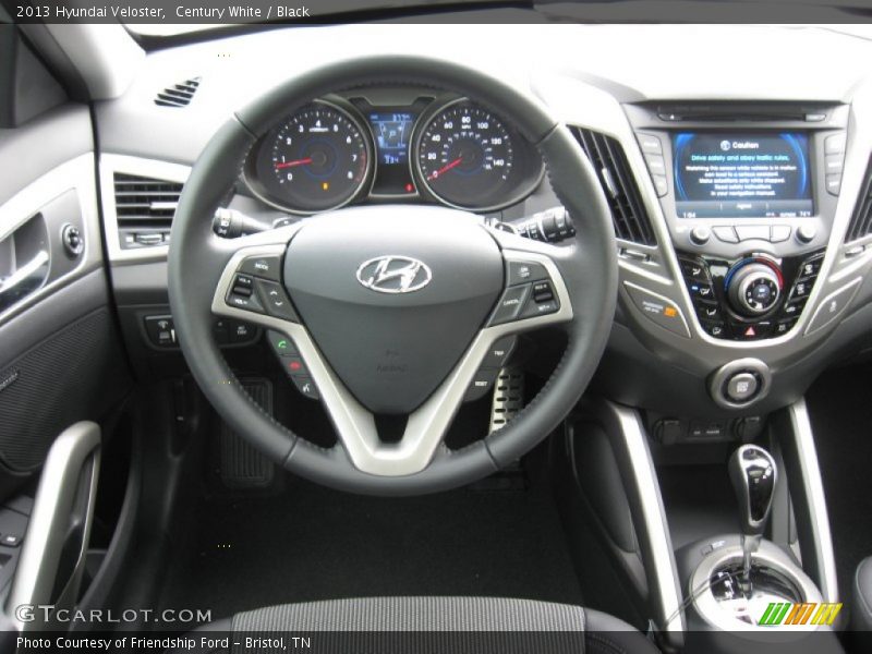 Century White / Black 2013 Hyundai Veloster