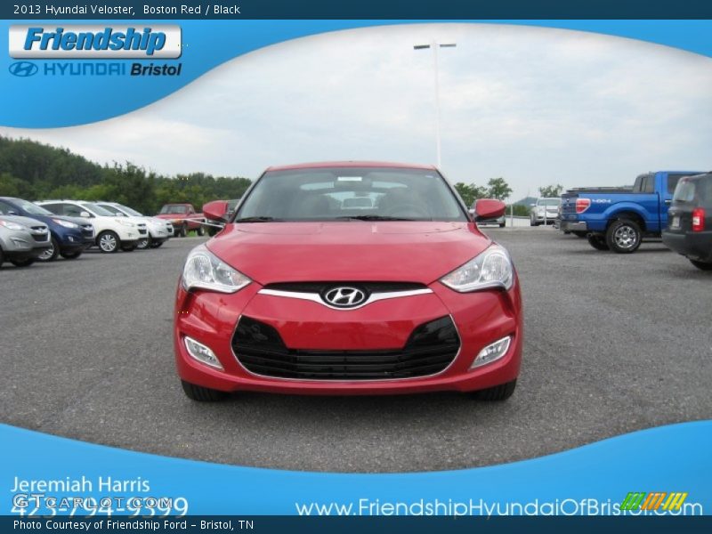 Boston Red / Black 2013 Hyundai Veloster