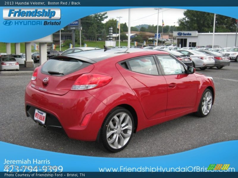 Boston Red / Black 2013 Hyundai Veloster