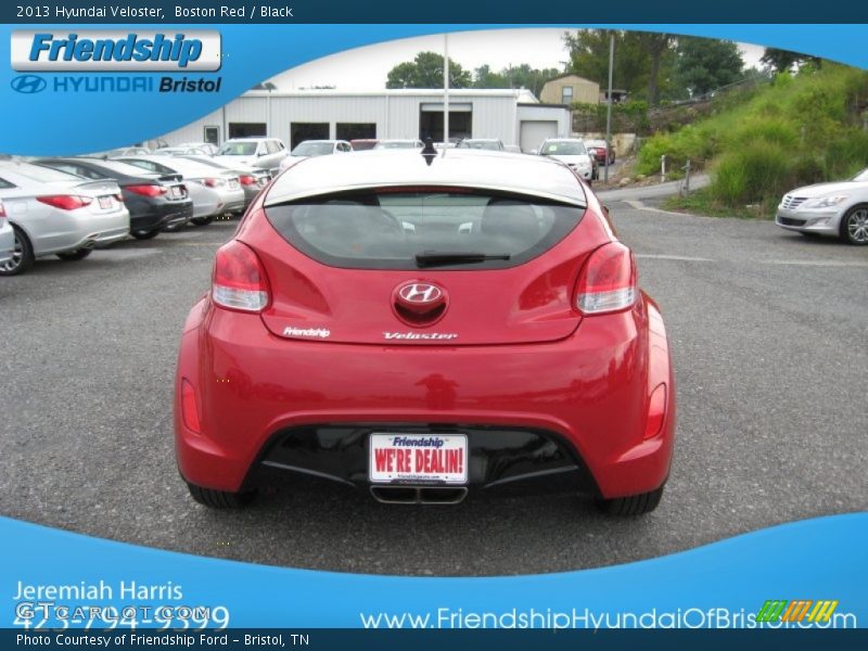 Boston Red / Black 2013 Hyundai Veloster