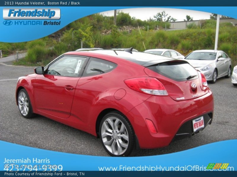 Boston Red / Black 2013 Hyundai Veloster