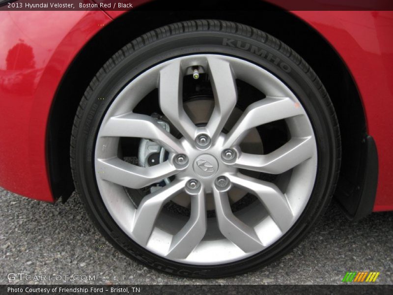 Boston Red / Black 2013 Hyundai Veloster