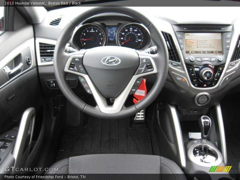 Boston Red / Black 2013 Hyundai Veloster