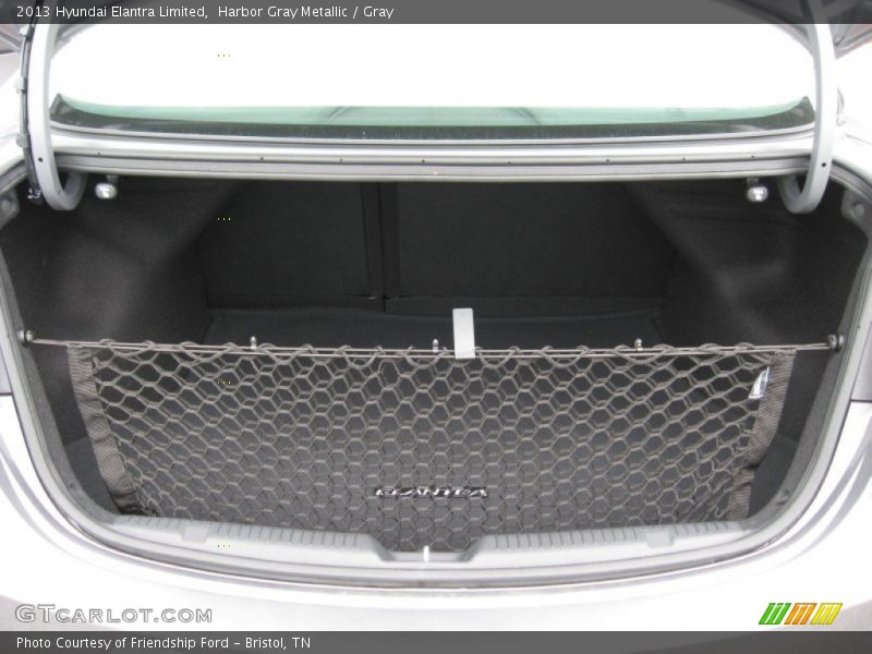 Harbor Gray Metallic / Gray 2013 Hyundai Elantra Limited