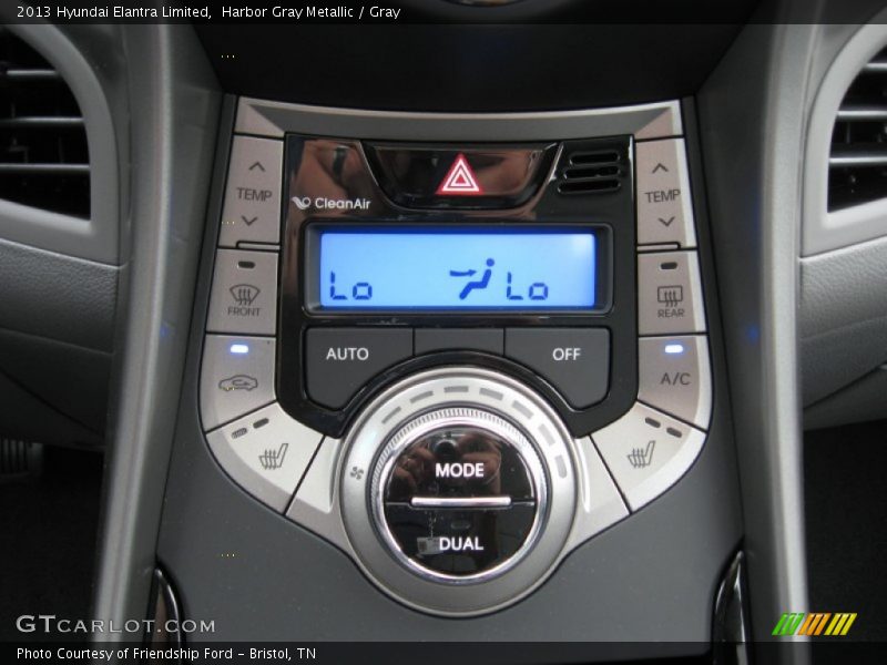 Harbor Gray Metallic / Gray 2013 Hyundai Elantra Limited