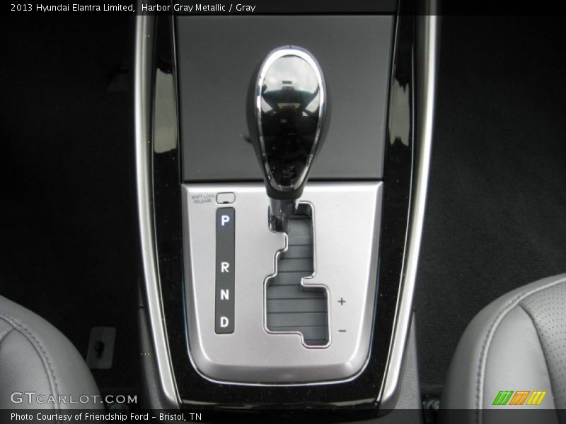 Harbor Gray Metallic / Gray 2013 Hyundai Elantra Limited