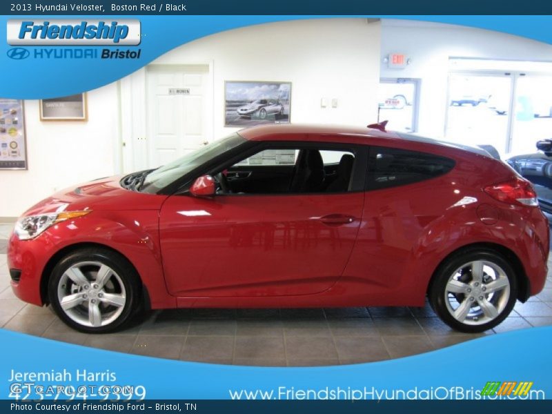 Boston Red / Black 2013 Hyundai Veloster