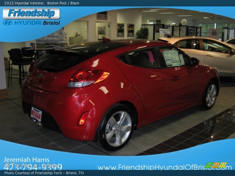 Boston Red / Black 2013 Hyundai Veloster