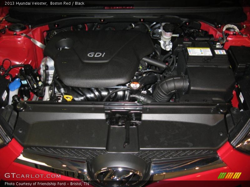 Boston Red / Black 2013 Hyundai Veloster