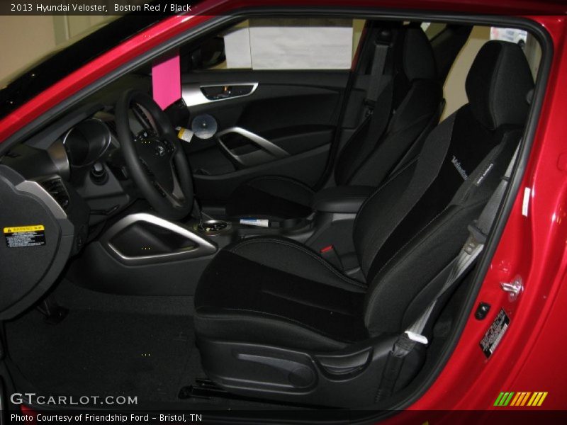 Boston Red / Black 2013 Hyundai Veloster