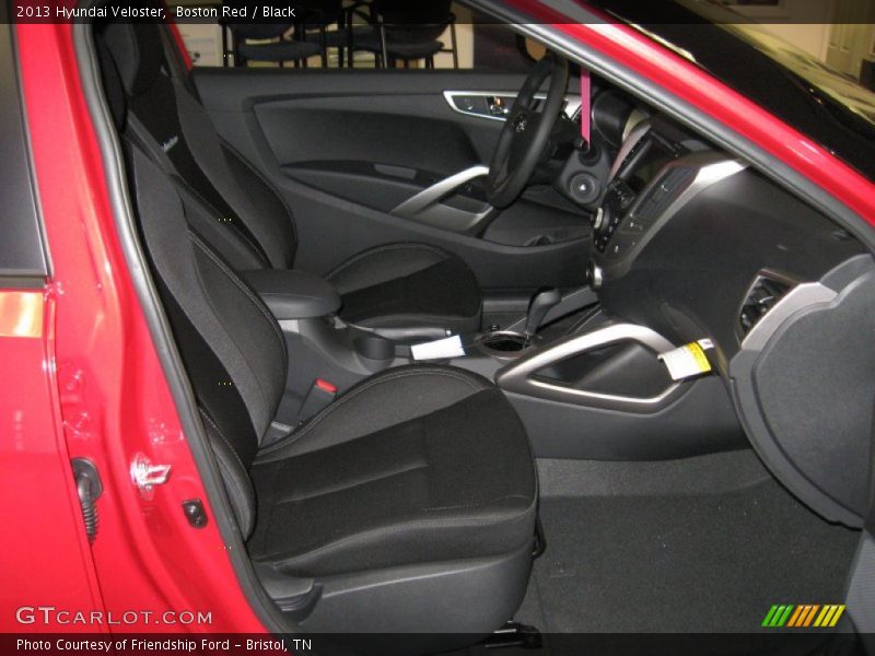 Boston Red / Black 2013 Hyundai Veloster