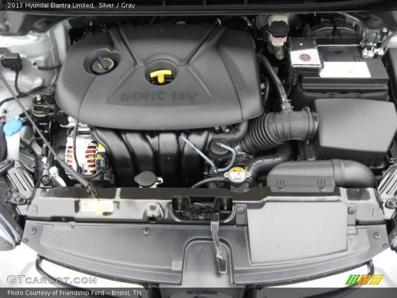 Silver / Gray 2013 Hyundai Elantra Limited