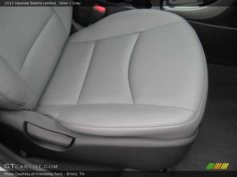 Silver / Gray 2013 Hyundai Elantra Limited