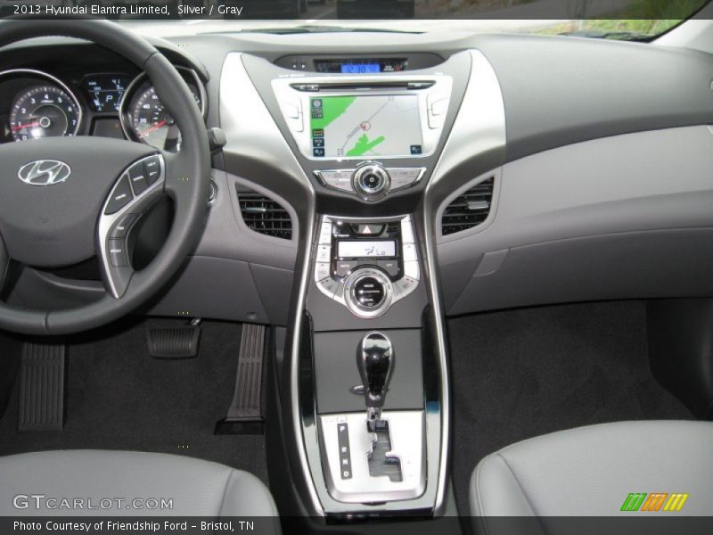 Silver / Gray 2013 Hyundai Elantra Limited