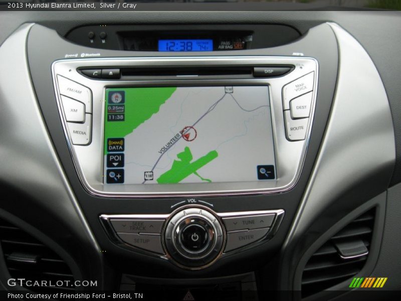 Silver / Gray 2013 Hyundai Elantra Limited