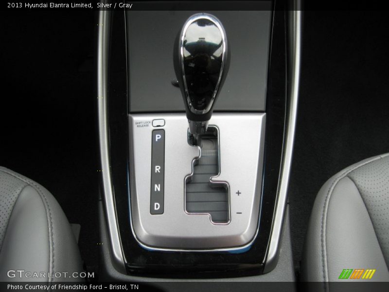 Silver / Gray 2013 Hyundai Elantra Limited