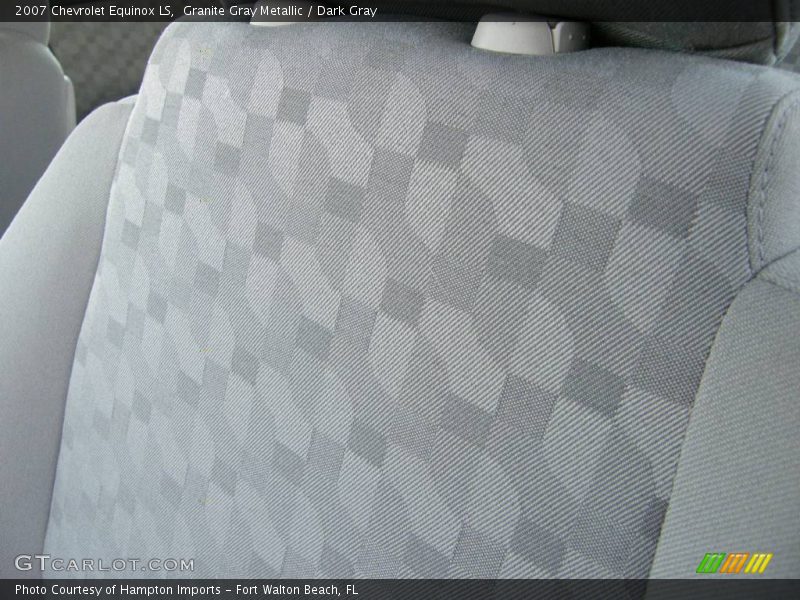 Granite Gray Metallic / Dark Gray 2007 Chevrolet Equinox LS