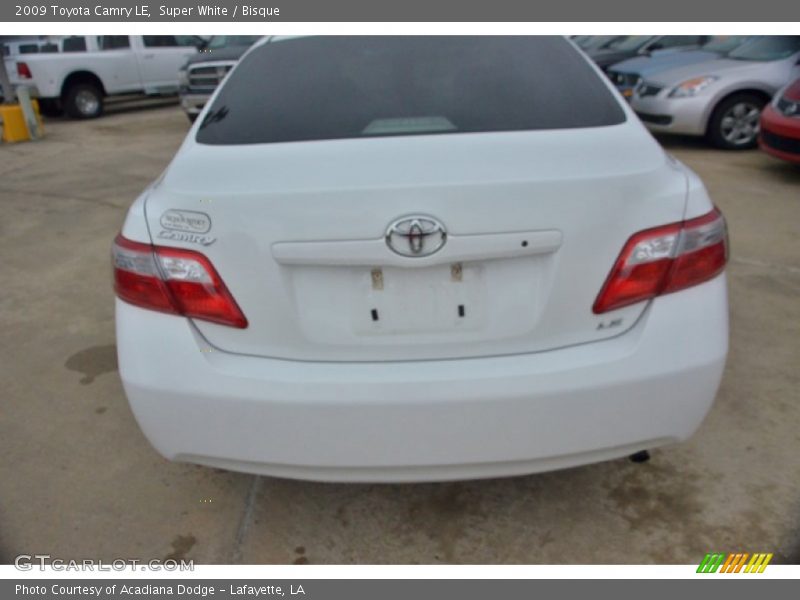 Super White / Bisque 2009 Toyota Camry LE