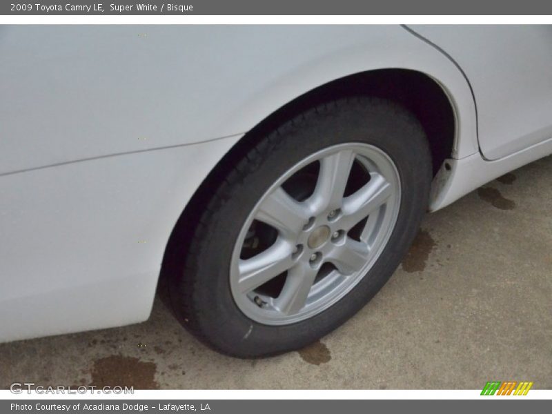Super White / Bisque 2009 Toyota Camry LE