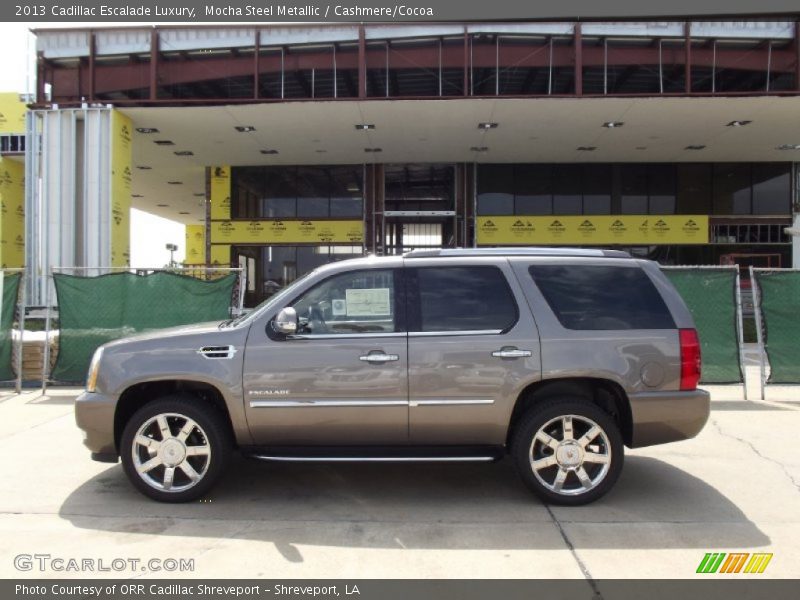 Mocha Steel Metallic / Cashmere/Cocoa 2013 Cadillac Escalade Luxury
