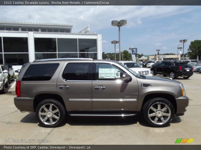 Mocha Steel Metallic / Cashmere/Cocoa 2013 Cadillac Escalade Luxury