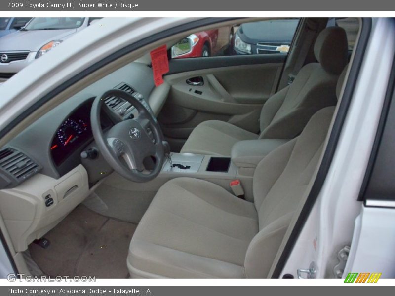 Super White / Bisque 2009 Toyota Camry LE
