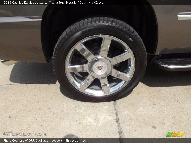 Mocha Steel Metallic / Cashmere/Cocoa 2013 Cadillac Escalade Luxury