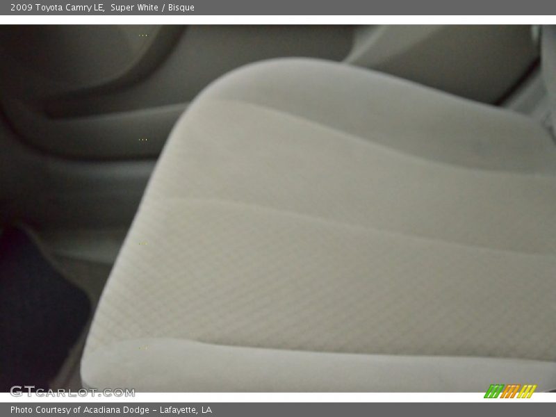 Super White / Bisque 2009 Toyota Camry LE