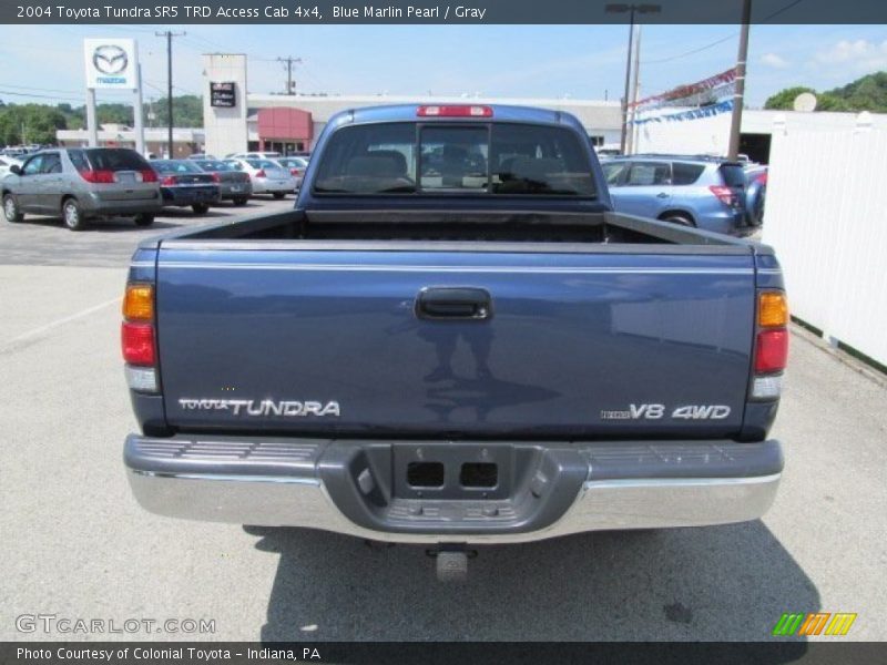 Blue Marlin Pearl / Gray 2004 Toyota Tundra SR5 TRD Access Cab 4x4