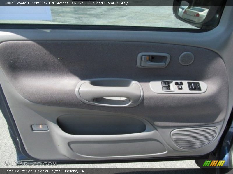 Blue Marlin Pearl / Gray 2004 Toyota Tundra SR5 TRD Access Cab 4x4